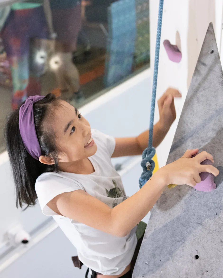 NTUC Club Quadrennial Report - Indoor Rock Climbing facility at Downtown East