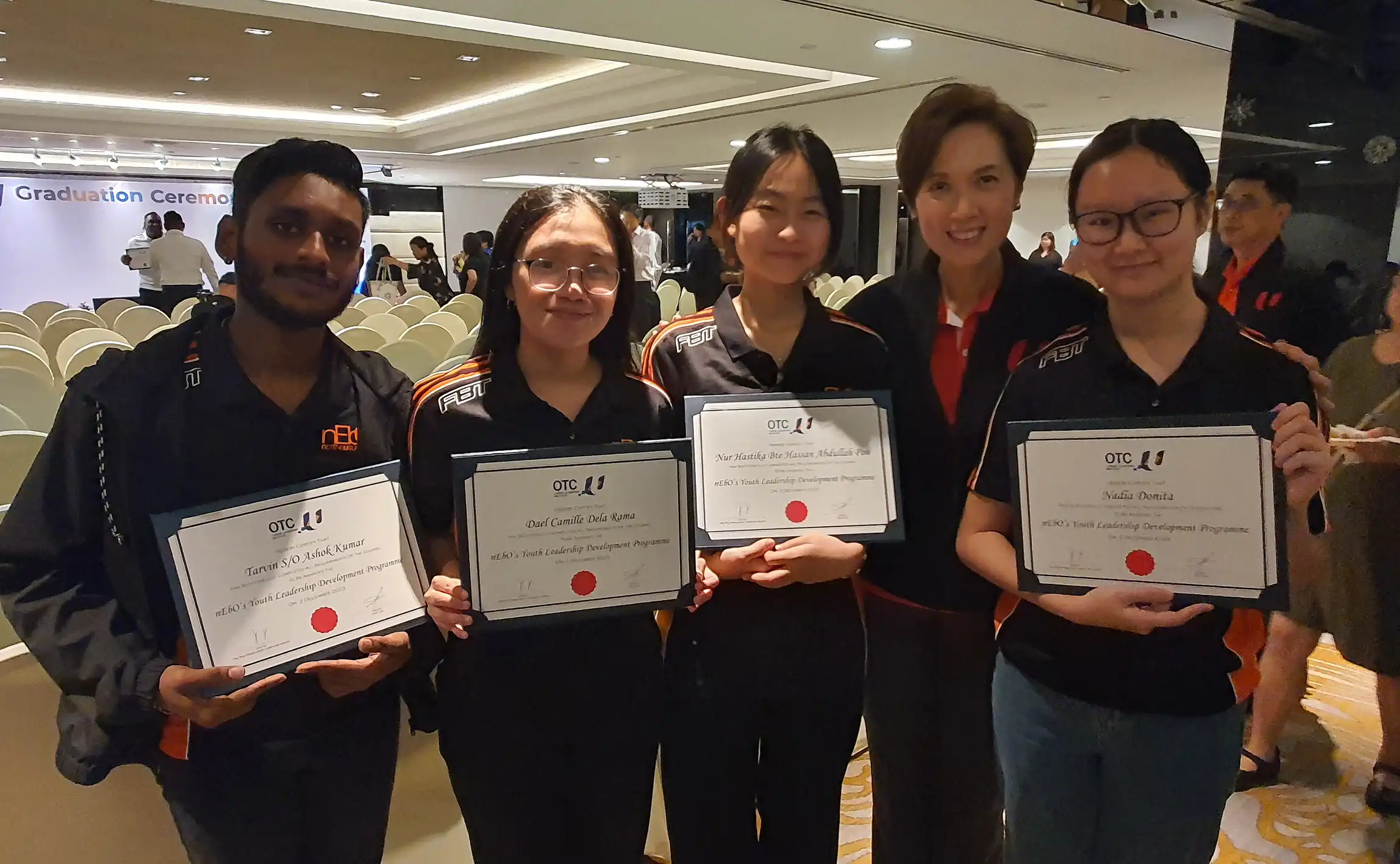 NTUC Club Quadrennial Report - nEbO Leadership Programme graduation