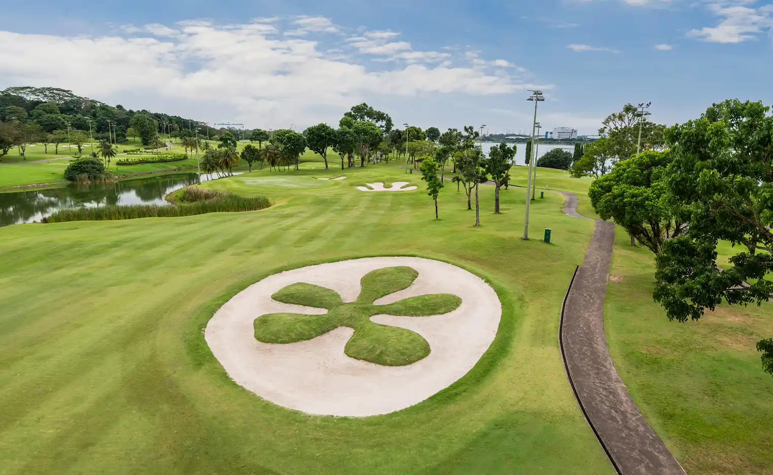 NTUC Club Quadrennial Report -  Orchid Country Club Vanda Hole 9