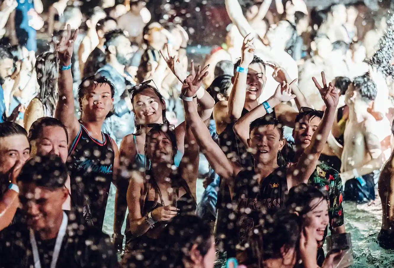 NTUC Club Quadrennial Report - Songkran Music Festival at Wild Wild Wet